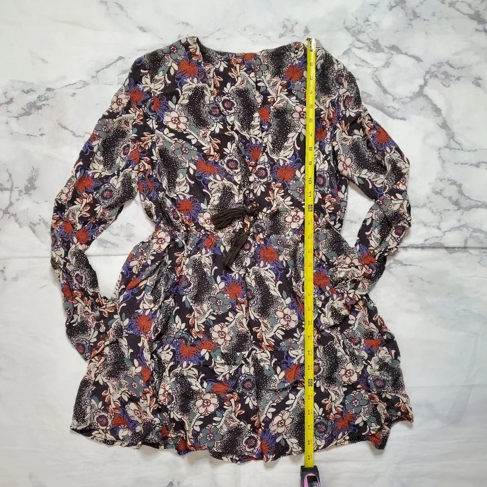 Free People Stealing Fire Mini Dress